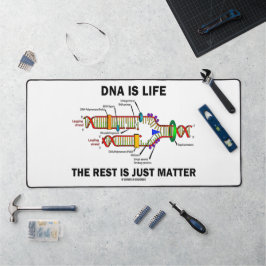 DNAは生命である残りは物質生物学のユーモアである デスクマット