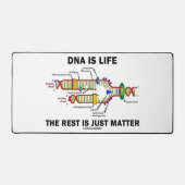 DNAは生命である残りは物質生物学のユーモアである デスクマット (正面)