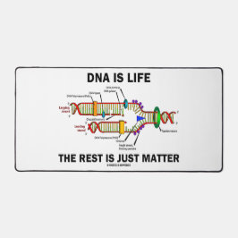 DNAは生命である残りは物質生物学のユーモアである デスクマット