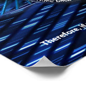 DNAは青写真のポスター ポスター (角)