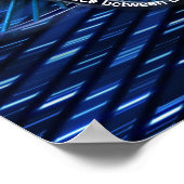 DNAは青写真のポスター ポスター (角)