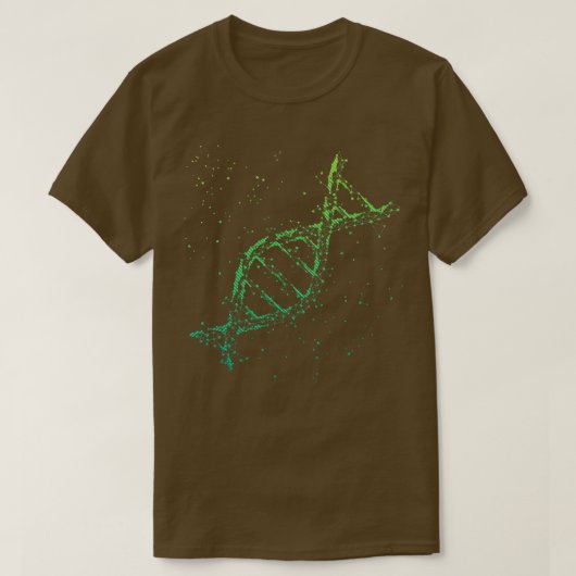 DNAアミノ酸生物学 Tシャツ (デザイン正面)