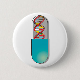 DNAカプセル科学 缶バッジ