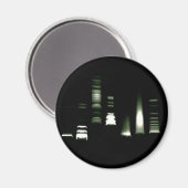 DNAゲル電気泳動磁石 マグネット (正面/裏面)