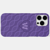 DNAストライプのケース・メイトの電話ケース Case-Mate iPhoneケース (裏面 (横))