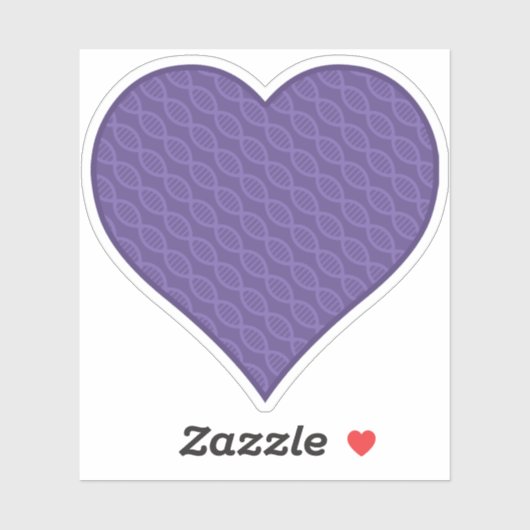 DNAストライプ等高線ステッカー シール (シート)