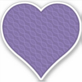 DNAストライプ等高線ステッカー シール (正面)