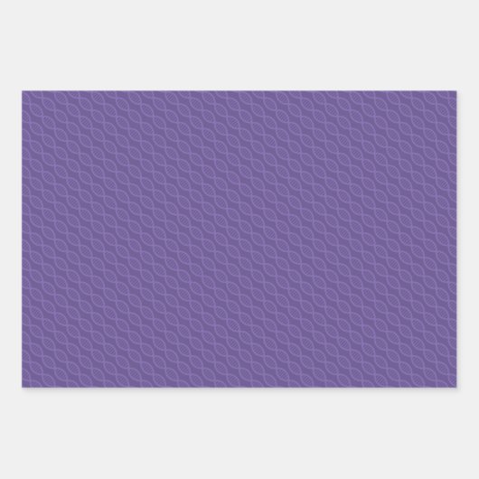 DNAストライプ紙セット ラッピングペーパーシート (正面)