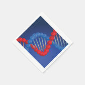 DNAストランド紙ナプキン スタンダードカクテルナプキン (角)