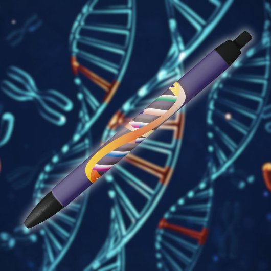 DNAスポットライト科学 黒ボールペン