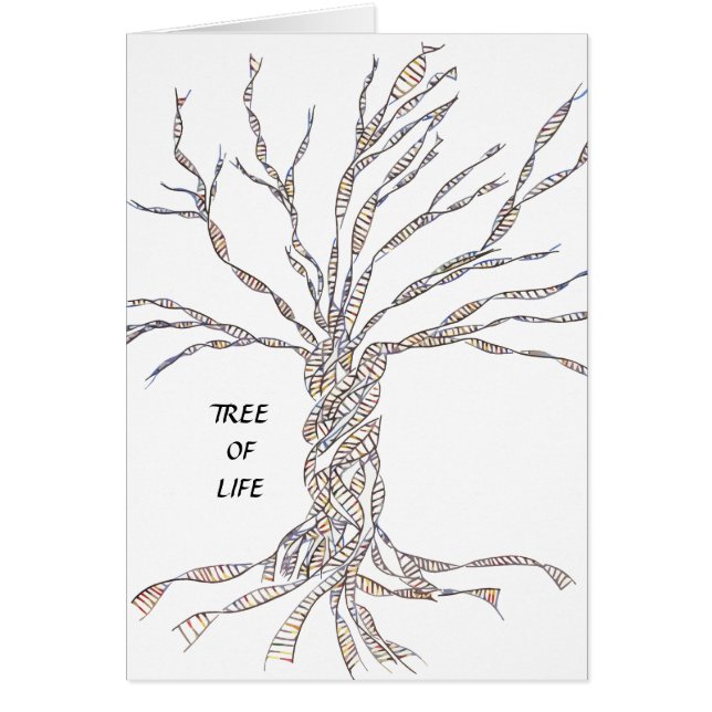 DNAツリーまたは生命の木 (正面)