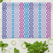 DNAパターン キッチンタオル (折り畳み)