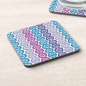 DNAパターン コースター (左側)