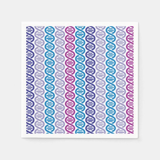 DNAパターン スタンダードカクテルナプキン (正面)