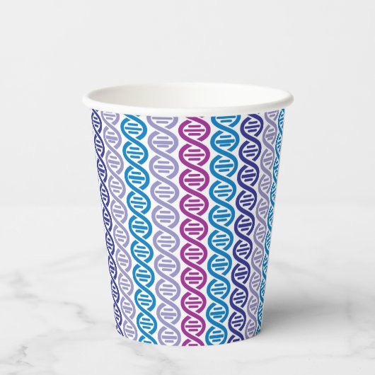 DNAパターン 紙コップ (裏面)