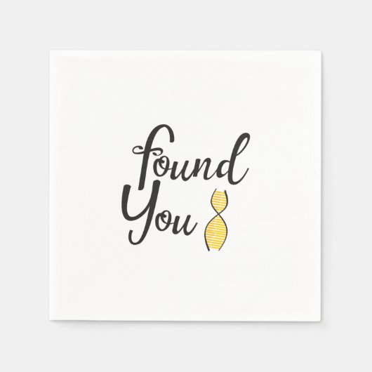 DNAパーティー スタンダードカクテルナプキン (正面)