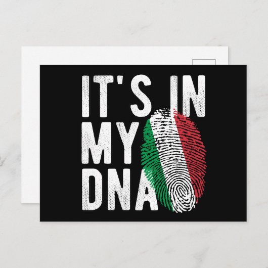 DNAファミイタリアンリー懇親会招待状 ポストカード (正面/裏面)