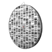 DNAプリント- ダーツボード (正面右)