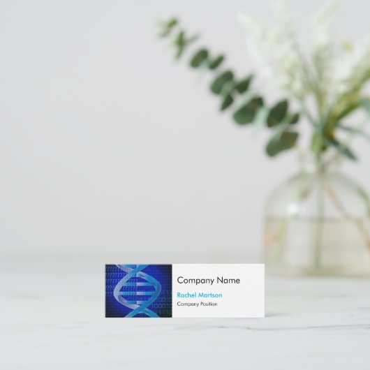 DNAユニーク科学 スキニー名刺 (スタンド正面)