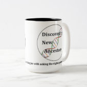 DNAラベル株Mug ツートーンマグカップ (正面右)