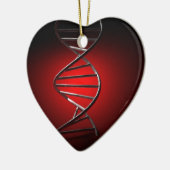 DNA二重ヘリックス セラミックオーナメント (左)