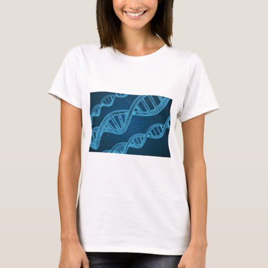 DNA二重ヘリックス Tシャツ (正面)