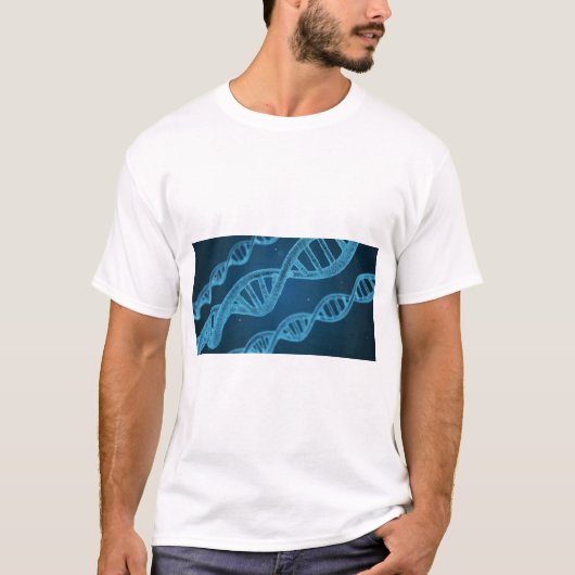 DNA二重ヘリックス Tシャツ (正面)