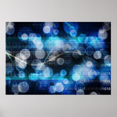 DNA医学・バイオ化学遺伝子 ポスター (正面)