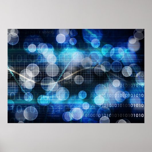 DNA医学・バイオ化学遺伝子 ポスター (正面)