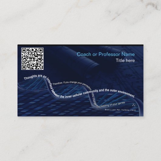 DNA名刺 名刺 (裏面)