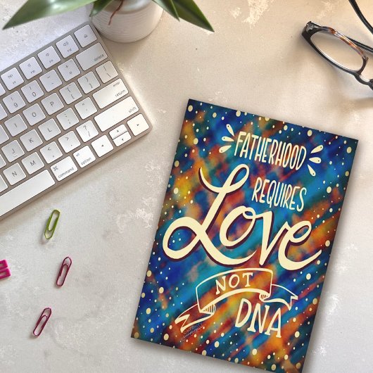 DNA引用文父の日の義理モダン父 カード