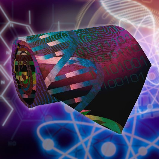 DNA指紋科学 ネクタイ