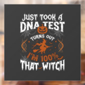 DNA検査の魔女 ハロウィン カボチャ クモの巣 ウィンドウサイン (シート2)