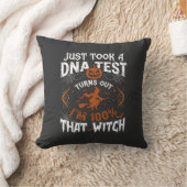 DNA検査の魔女 ハロウィン カボチャ クモの巣 クッション (ブランケット)