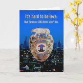 DNA検査は嘘じゃない！父の日 カード (黄色い花)