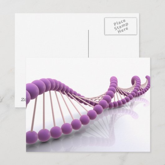 Dna概念像4 ポストカード (正面/裏面)