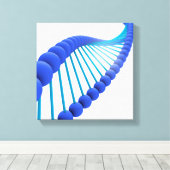 Dna概念像5 キャンバスプリント (インサイチュ (ウッドフロア))