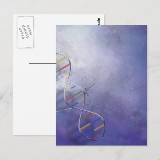 DNA科学 ポストカード (正面/裏面)