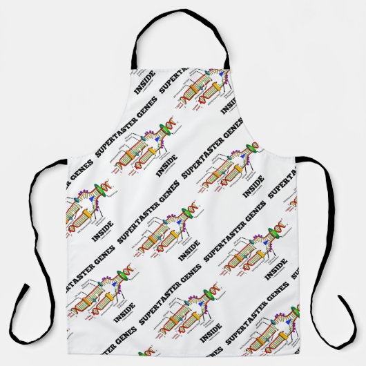 DNA複製ユーモア内のスーパータスター遺伝子 エプロン (正面)