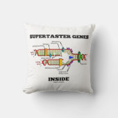 DNA複製ユーモア内のスーパータスター遺伝子 クッション (正面)