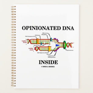 DNA複製ユーモア内の独断DNA プランナー手帳