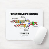 DNA複製内のトリアスリート遺伝子 マウスパッド (マウス)