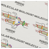 DNA複製内の分子生物学者 ファブリック (クローズアップ)
