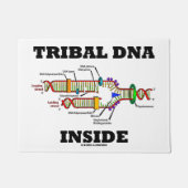 DNA複製生物人類学の中の部族DNA ドアマット (正面)