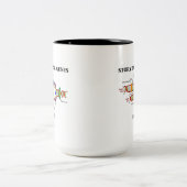 DNA複製(Stearting Genes Inside) ツートーンマグカップ (中央)