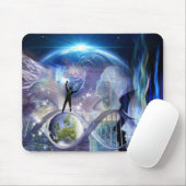 DNA覚醒デザイン マウスパッド (マウス)