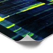 DNA配列ゲル1 ポスター (角)