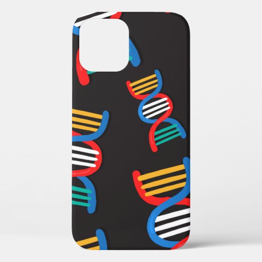 dna鎖パターン Case-Mate iPhoneケース (裏面)
