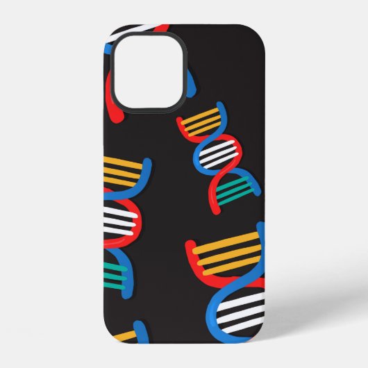 DNA鎖パターン iPhoneケース (裏面)