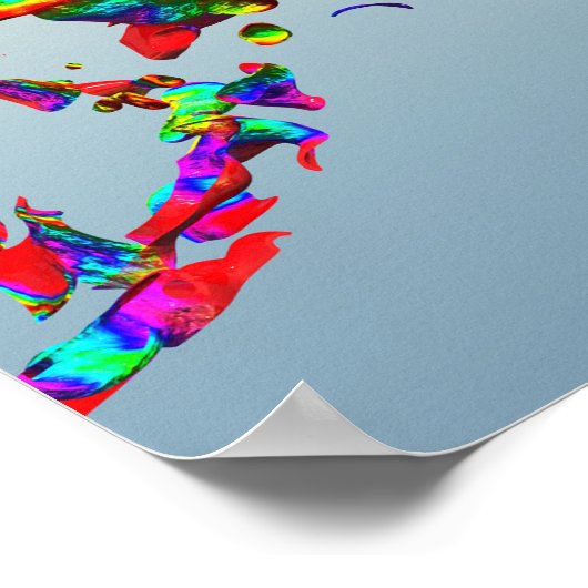 DNA鎖 ポスター (角)